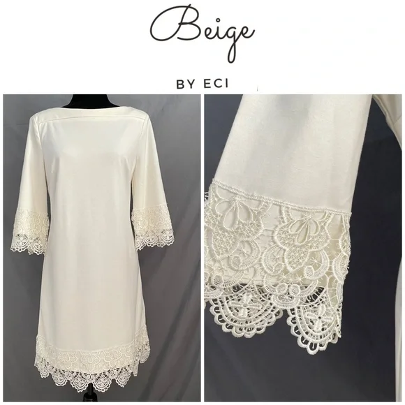 wedding dresses with tulle and lace Chic Tulle A line Ivory Lace V neck Summer Beach Wedding Dress main image 1